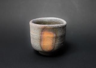 白磁酒呑 porcelain guinomi | 備前焼 金重潤平