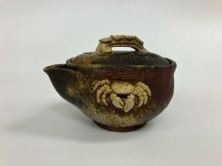 高感度ショップで2023年売れたブランド 着か 備前焼 霊芝 煎茶道具 手造宝瓶 蟹張 森脇弘行 工芸品