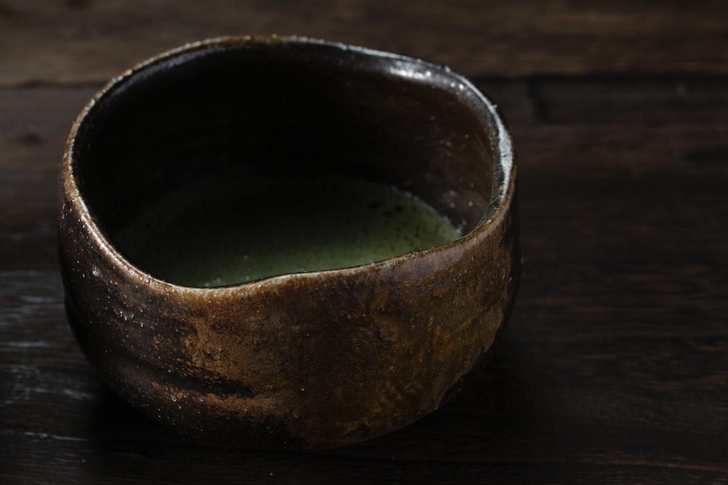 【全商品オープニング価格 特別価格】 備前焼抹茶茶碗 有り難い 末廣学 工芸品