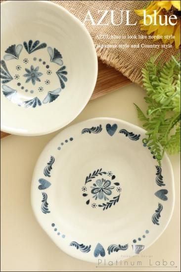 AZUL blue 北欧アズール - ポーセラーツ転写紙PlatinumLabo AZUL blue 北欧アズール - ポーセラーツ転写紙PlatinumLabo