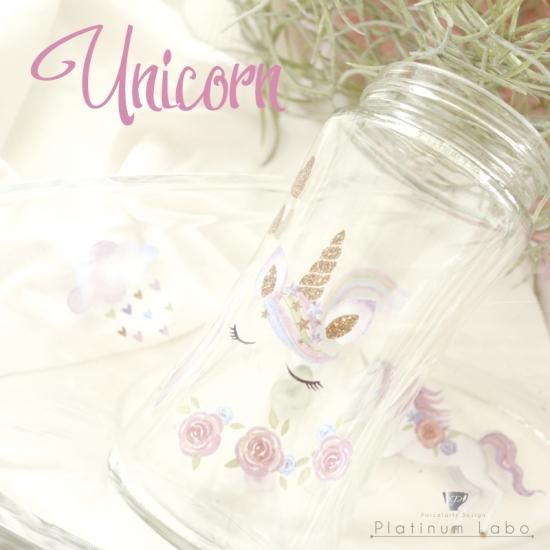 ガラス用】ユニコーン Unicorn - ポーセラーツ転写紙PlatinumLabo