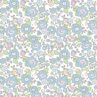 Floral Pattern Blue  եѥ֥롼 A3 