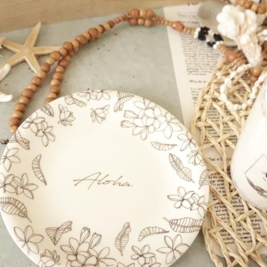 【363】plumeriaページ Plumeria＆LOGO Gold プルメリア＆ロゴ レンジゴールド A3