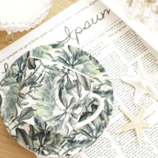 セール】Tropical Green トロピカルグリーン南国風（リーフ） A3