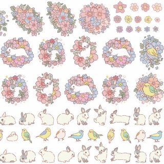 ڿFlower Garden Parts RABBIT եǥѡĥ ӥåȤA4<img class='new_mark_img2' src='https://img.shop-pro.jp/img/new/icons14.gif' style='border:none;display:inline;margin:0px;padding:0px;width:auto;' />