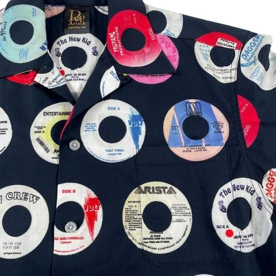 Bootleg Rap 45s Half Sleeve Shirt - RAP ATTACK