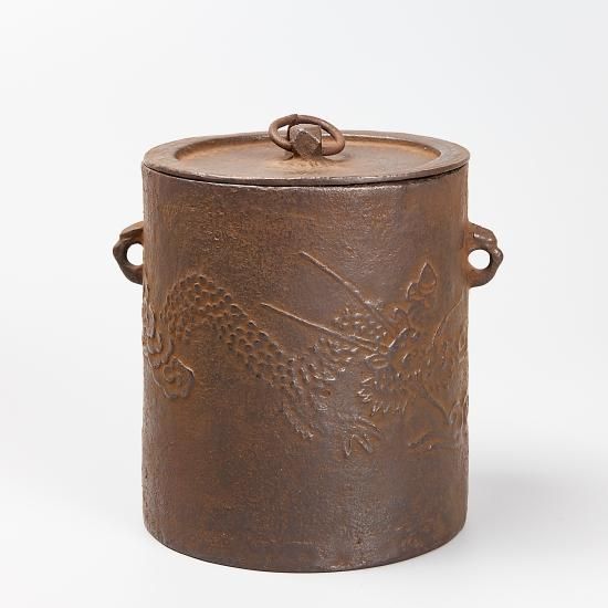 雲龍釜(中) 般若勘渓作 - 茶道具・抹茶通販 | ギャラリーき 雲龍釜(中) 般若勘渓作 - 茶道具・抹茶通販 | ギャラリーき
