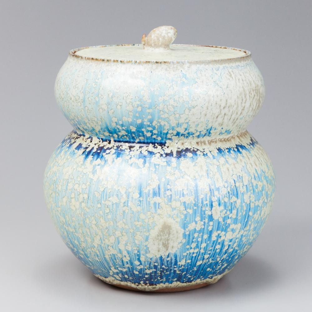 冬銀河 水指（瓢） 中尾哲彰作 - 茶道具・抹茶通販 | ギャラリー