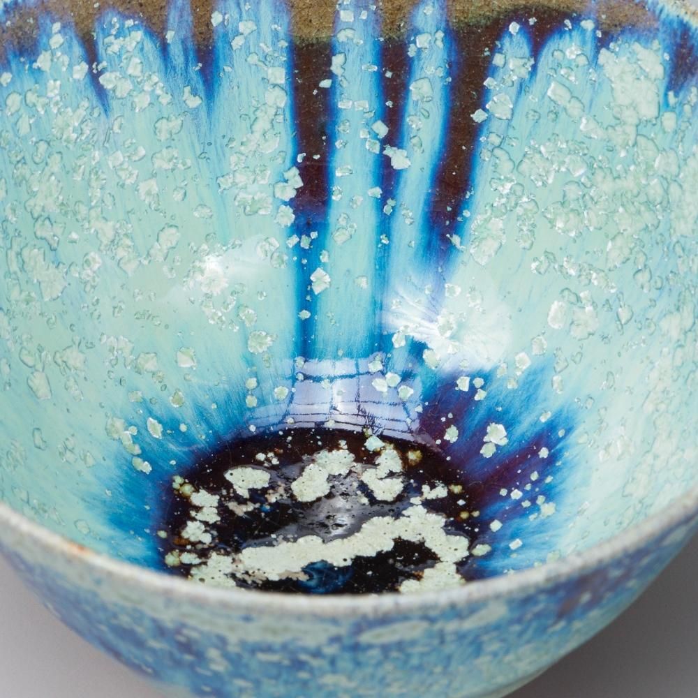 春茜銀河茶碗 （椀形） 中尾哲彰作 - 茶道具・抹茶通販