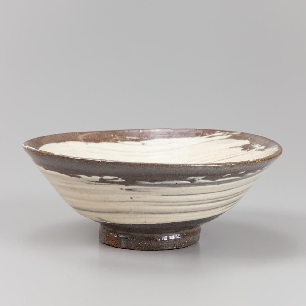 茶道具 出雲 刷毛目 茶碗 作者不明