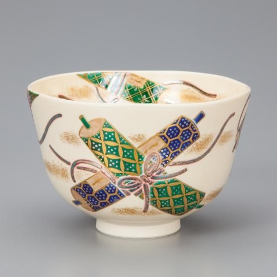 色絵物語巻物画 茶碗 相模竜泉作 - 茶道具・抹茶通販 色絵物語巻物画 茶碗 相模竜泉作 - 茶道具・抹茶通販