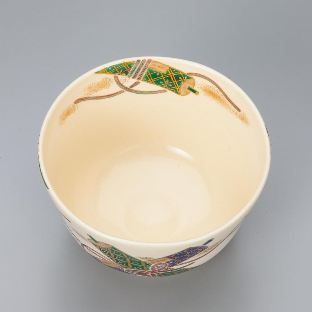 色絵物語巻物画 茶碗 相模竜泉作 - 茶道具・抹茶通販 色絵物語巻物画 茶碗 相模竜泉作 - 茶道具・抹茶通販