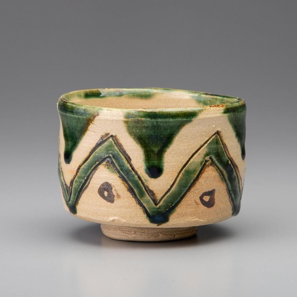 枯野さま　専用出品 織部 小茶碗 池田瓢阿 作 - 茶道具・抹茶通販 | ギャラリーきほう