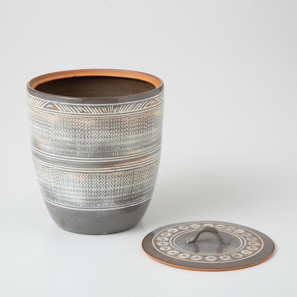 三島茶盌　駕洛窯　楽山 三島水指 駕洛窯 - 茶道具・抹茶通販 | ギャラリーきほう