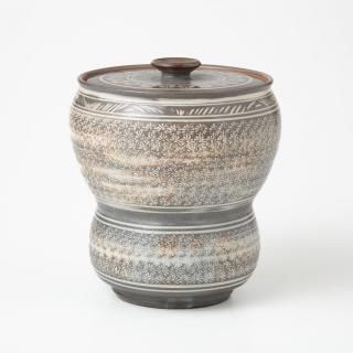 茶道具 水指「龍田川」 加賀瑞山 加賀瑞山 乾山写秋草水指 共箱【茶道具／水指／共箱】 | 龍門堂
