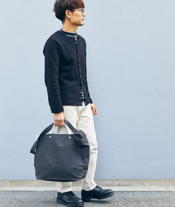 リネン ショルダーバッグ / L - YES CRAFTS - online store