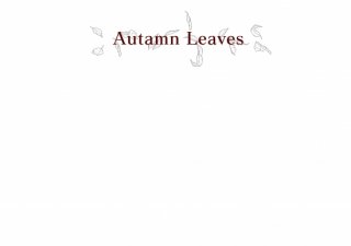 No.850 Autamn leaves Ⱦµ/Ĺµ ߸ˤ(T/åȥ/Ѹ/ѻ//꡼/ץ)
