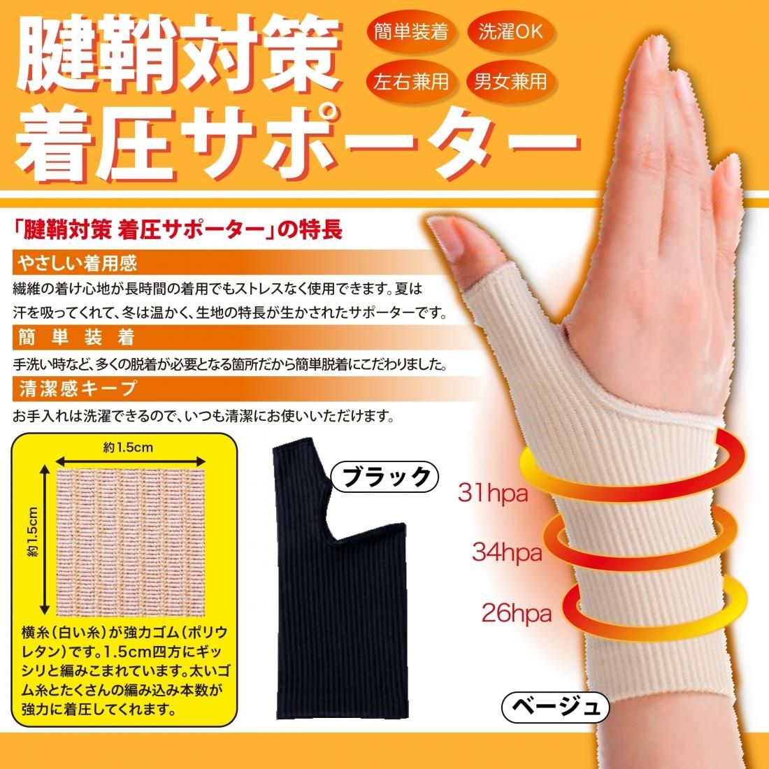 腱鞘対策 着圧サポーター サンワイ商事 腱鞘対策 着圧サポーター サンワイ商事
