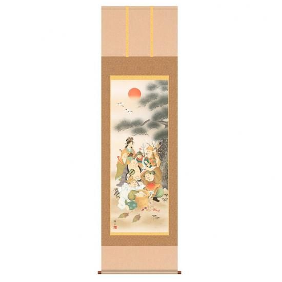 掛軸 七福神（尺5） - サンワイ商事