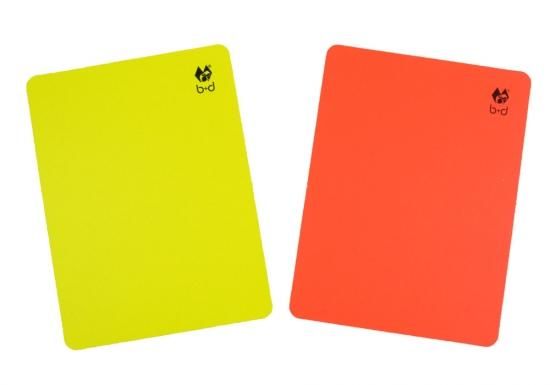 B D ビープラスディー 4003 レフェリーカードb イエローカード レッドカード サッカー審判用品 レフリー Sportec スポテック 公式通販サイト 札幌のサッカー バスケット 野球専門店