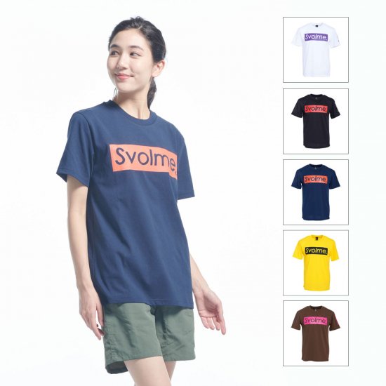 【メール便OK】SVOLME（スボルメ） 1201-46500 BOXロゴDRY T メンズ レディース Tシャツ スポーツウェア -  SPORTEC[スポテック]公式通販サイト | サッカー バスケット ハンドボール 野球専門セレクトショップ