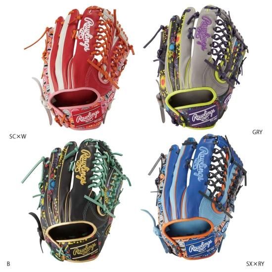 Rawlingsローリングス GR2FHGY 一般軟式グラブ HOH GRAPHIC