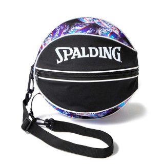 SPALDING(スポルディング) 49-001GBR ボールバッグ グラフィティボール ブルー×レッド バスケットボール 7号まで対応