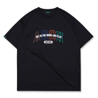 Arch() T123-133 college out line logo tee DRY Хåȥܡ ȾµT