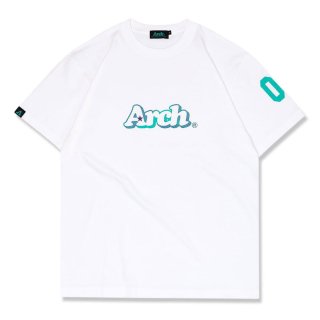 Arch() T123-138 dot line basic logo tee Ⱦµ T Хåȥܡ륦