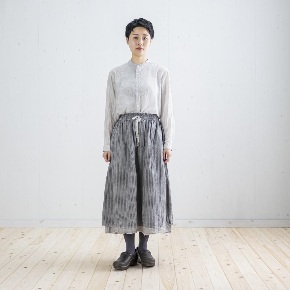 archivio ストライプ黒スカート 36 23区 - 23区 ストライプ スカート size36/黒 □◇ レディースの