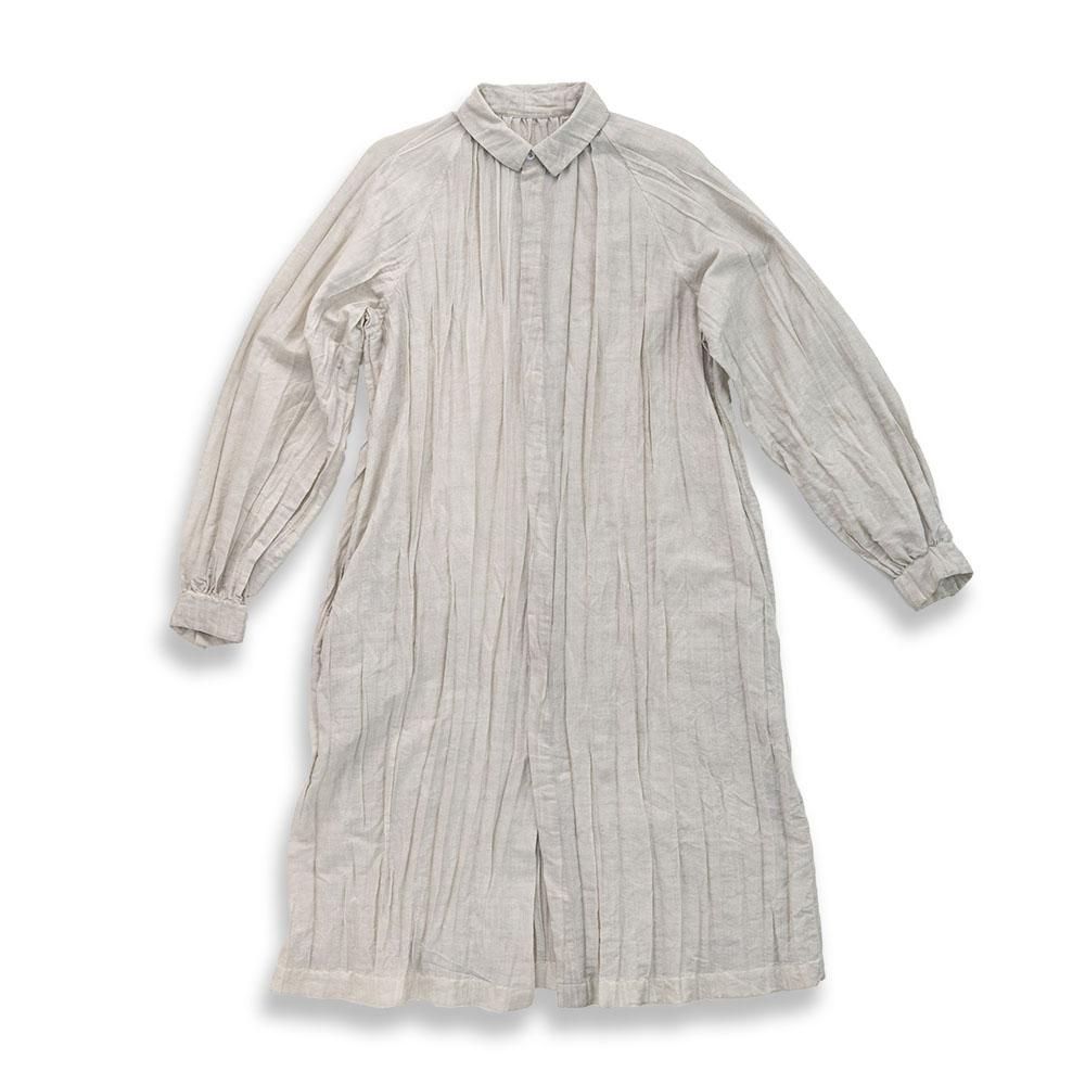 スモックワンピース Light Gray Dark Brown 宝島染工 公式通販 オンラインショップ Takarajima Senkou Online Store スモックワンピース Light Gray Dark Brown 宝島染工 公式通販 オンラインショップ Takarajima Senkou Online Store