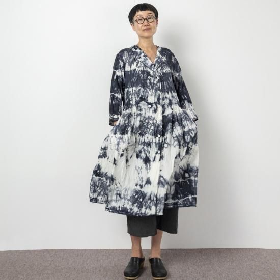 【新品未使用】宝島染工　SAZANAMI ダブルワンピース SAZANAMI ダブルワンピース WHITE×BLACK - 公式オンラインストア