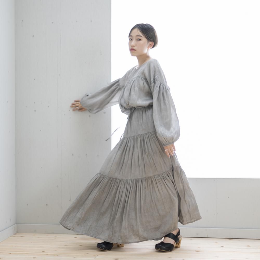 ティアードスカート 藍染・草木染 | 宝島染工公式通販 ティアードスカート 藍染・草木染 | 宝島染工公式通販