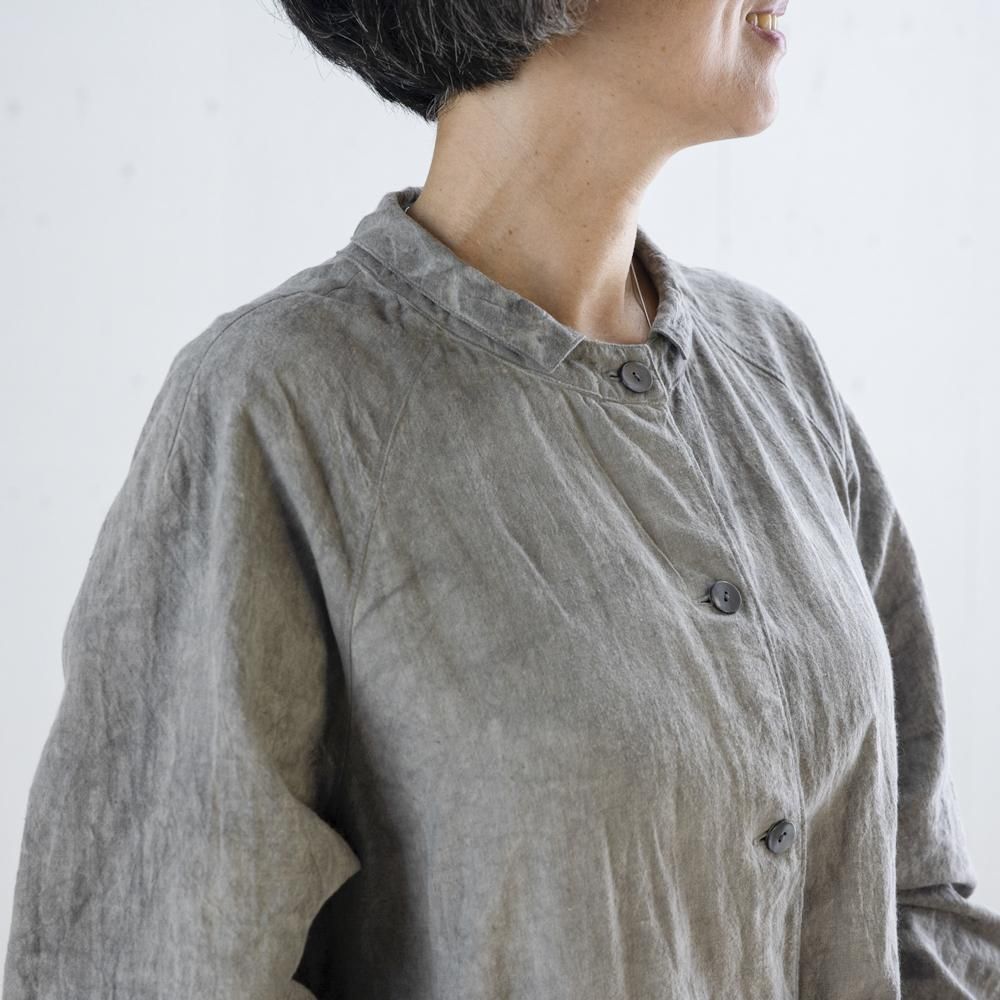 スモックシャツ 墨染・草木染 | 宝島染工公式通販・オンライン スモックシャツ 墨染・草木染 | 宝島染工公式通販・オンライン