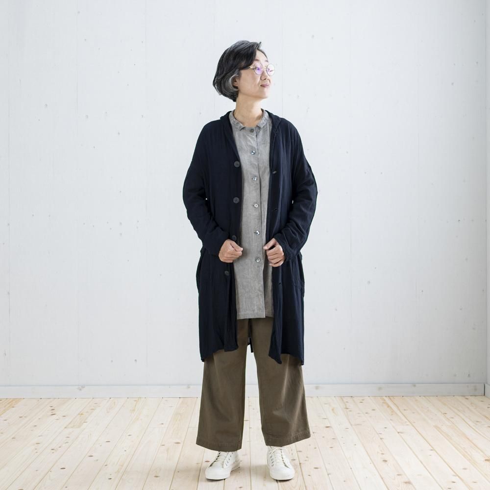 スモックシャツ 墨染・草木染 | 宝島染工公式通販・オンライン スモックシャツ 墨染・草木染 | 宝島染工公式通販・オンライン