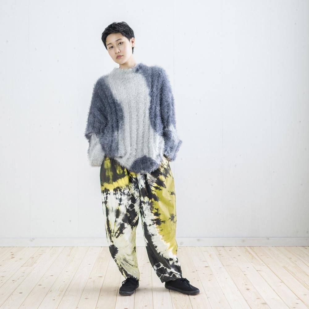 新品タグ付✨EPOCA UOMO パンツ　尾州産生地　先染めリネン　高級感 Safari5月号掲載＊【セットアップ】クールドッツパンツ(パンツ