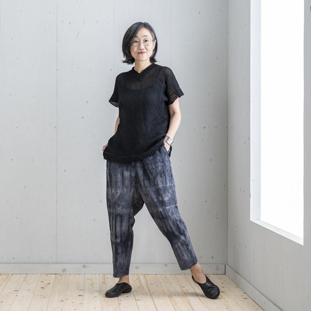 SAZANAMIサルエルパンツ(GRAY / DARK GRAY) - 公式オンライン SAZANAMIサルエルパンツ(GRAY / DARK GRAY) - 公式オンライン