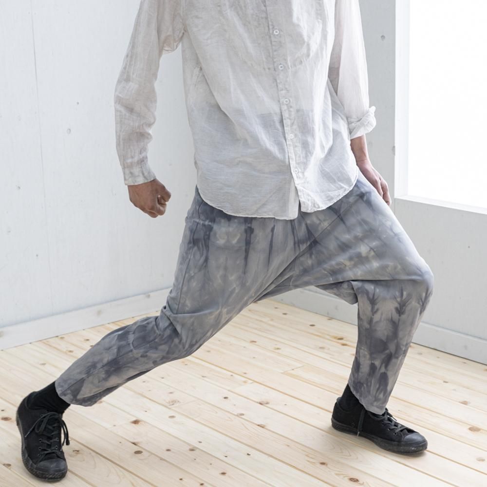 SAZANAMIサルエルパンツ(GRAY / DARK GRAY) - 公式オンライン SAZANAMIサルエルパンツ(GRAY / DARK GRAY) - 公式オンライン