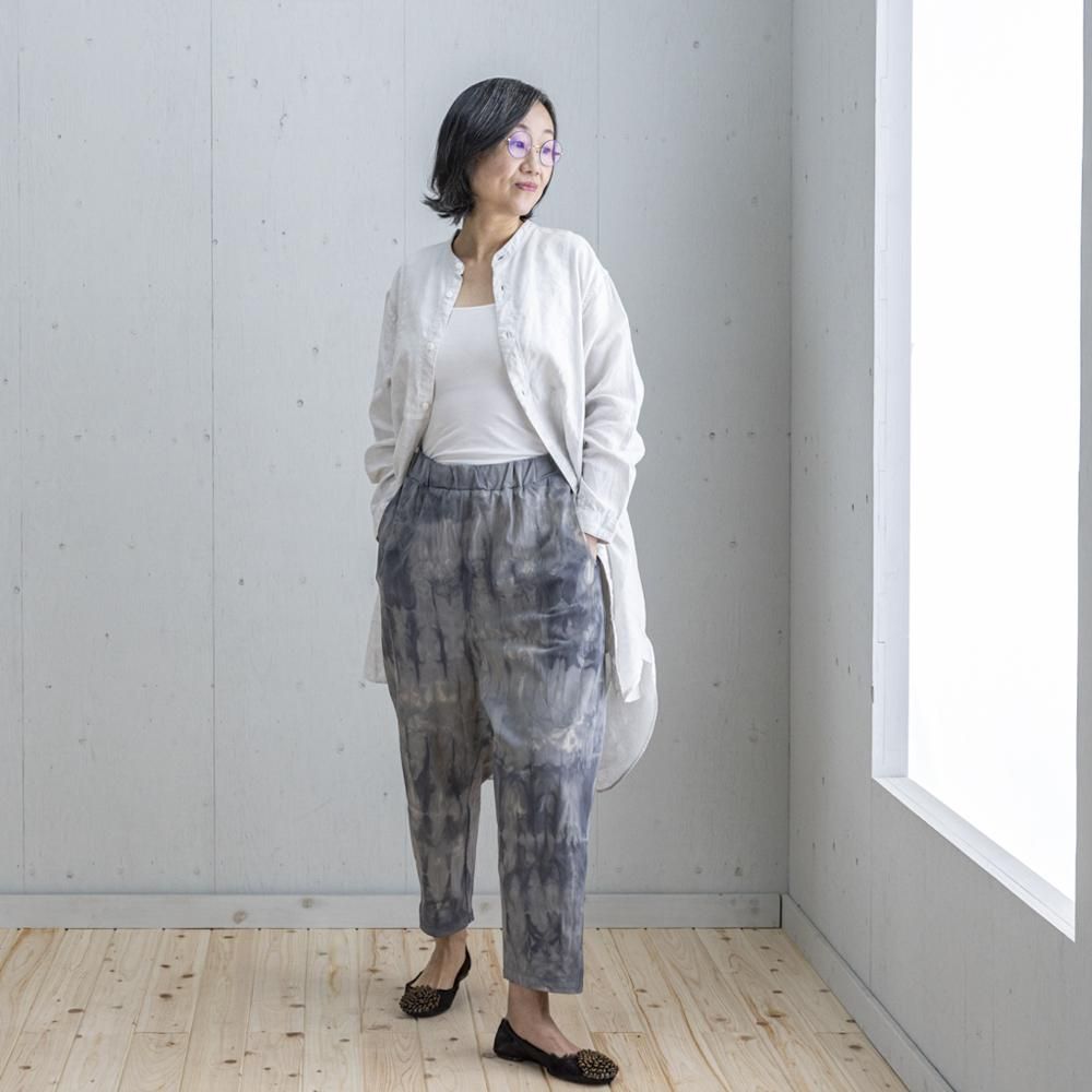 SAZANAMIサルエルパンツ(GRAY / DARK GRAY) - 公式オンライン SAZANAMIサルエルパンツ(GRAY / DARK GRAY) - 公式オンライン
