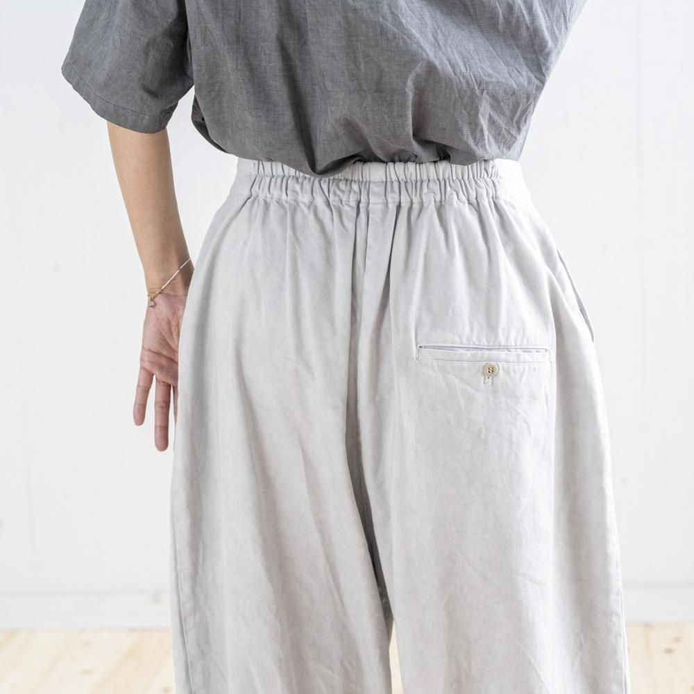 オーバーパンツ ( LIGHT GRAY / DARK BROWN) - 公式オンライン