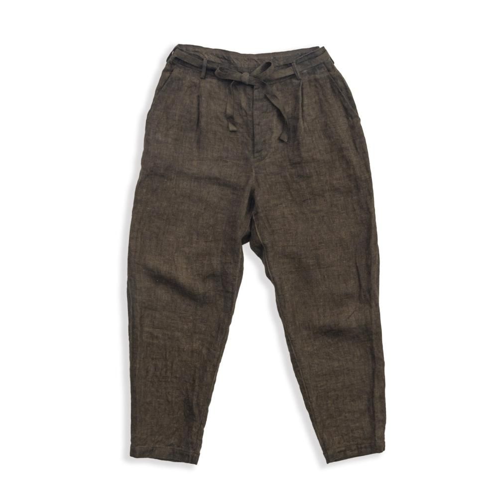 お値下げ！宝島染工　THUS SAZANAMI サザナミパンツ　美品　グレー スレッドパンツ（GRAY / BROWN） - 公式オンラインストア