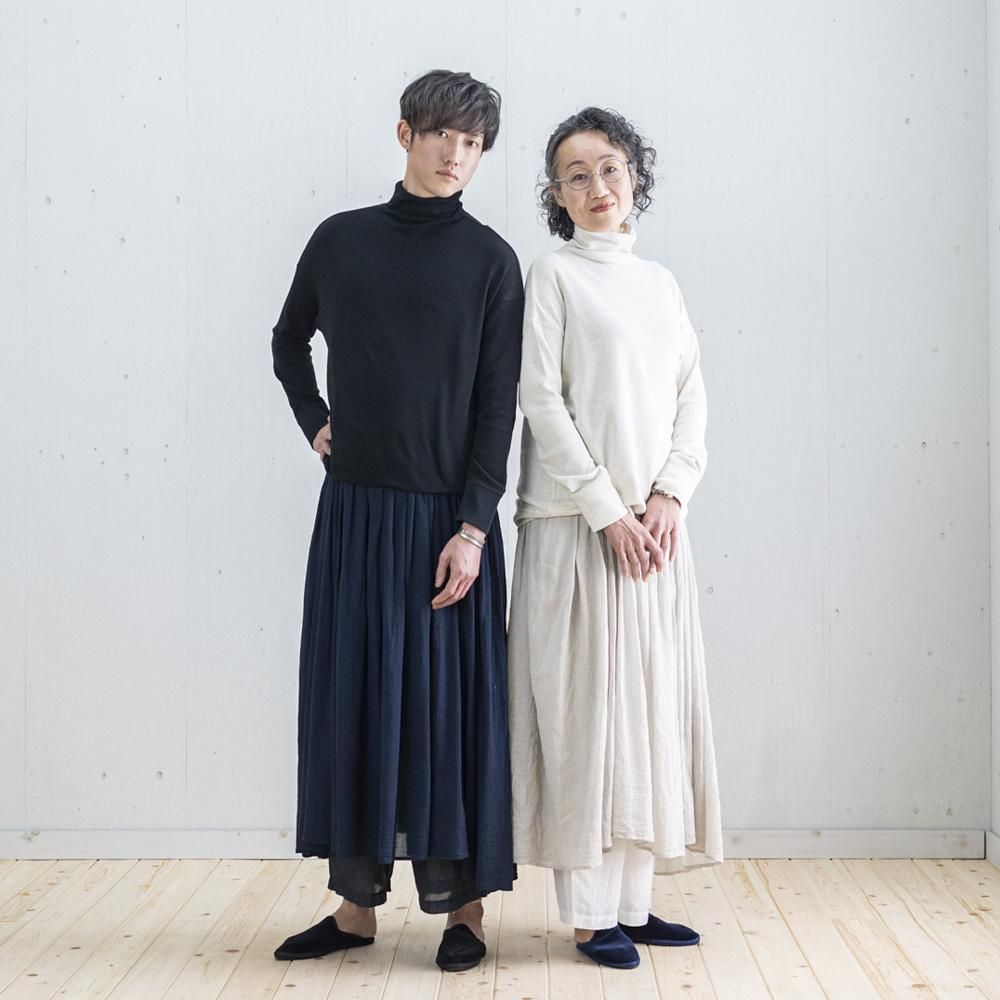 風呂敷みやこ染めワンピース SWAY ワンピース（LIGHT GRAY / BLACK / BEIGE ） - 公式