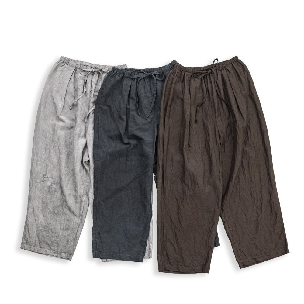 SLUBラフタックパンツ (GRAY/ BLACK /BROWN ) - 公式オンライン