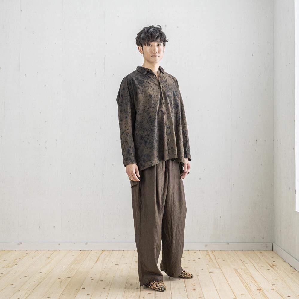SLUBラフタックパンツ (GRAY/ BLACK /BROWN ) - 公式オンライン SLUBラフタックパンツ (GRAY/ BLACK /BROWN ) - 公式オンライン