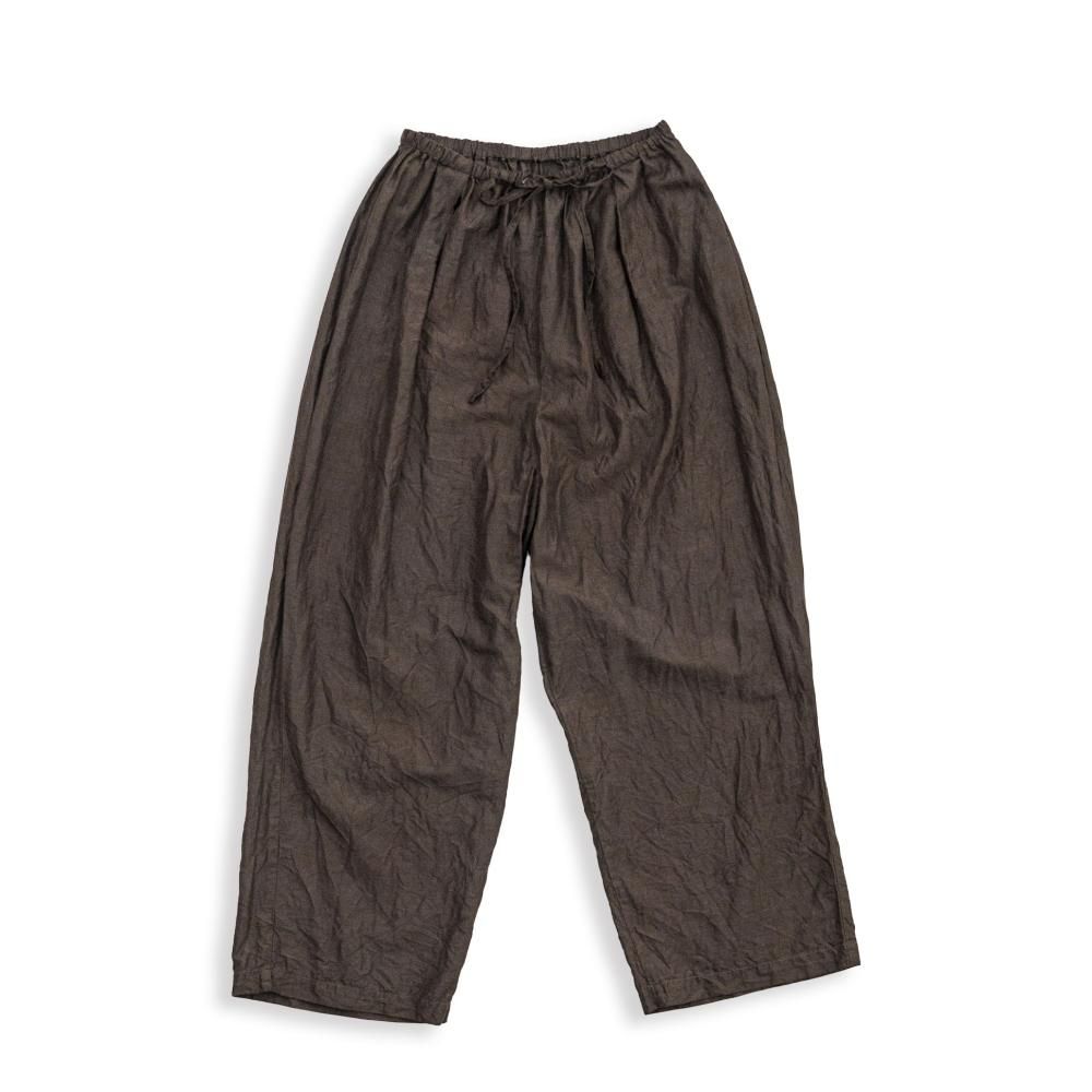 SLUBラフタックパンツ (GRAY/ BLACK /BROWN ) - 公式オンライン SLUBラフタックパンツ (GRAY/ BLACK /BROWN ) - 公式オンライン