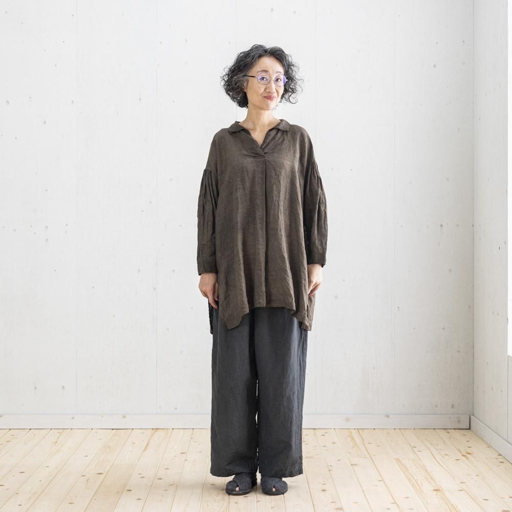 SLUBラフタックパンツ (GRAY/ BLACK /BROWN ) - 公式オンライン SLUBラフタックパンツ (GRAY/ BLACK /BROWN ) - 公式オンライン