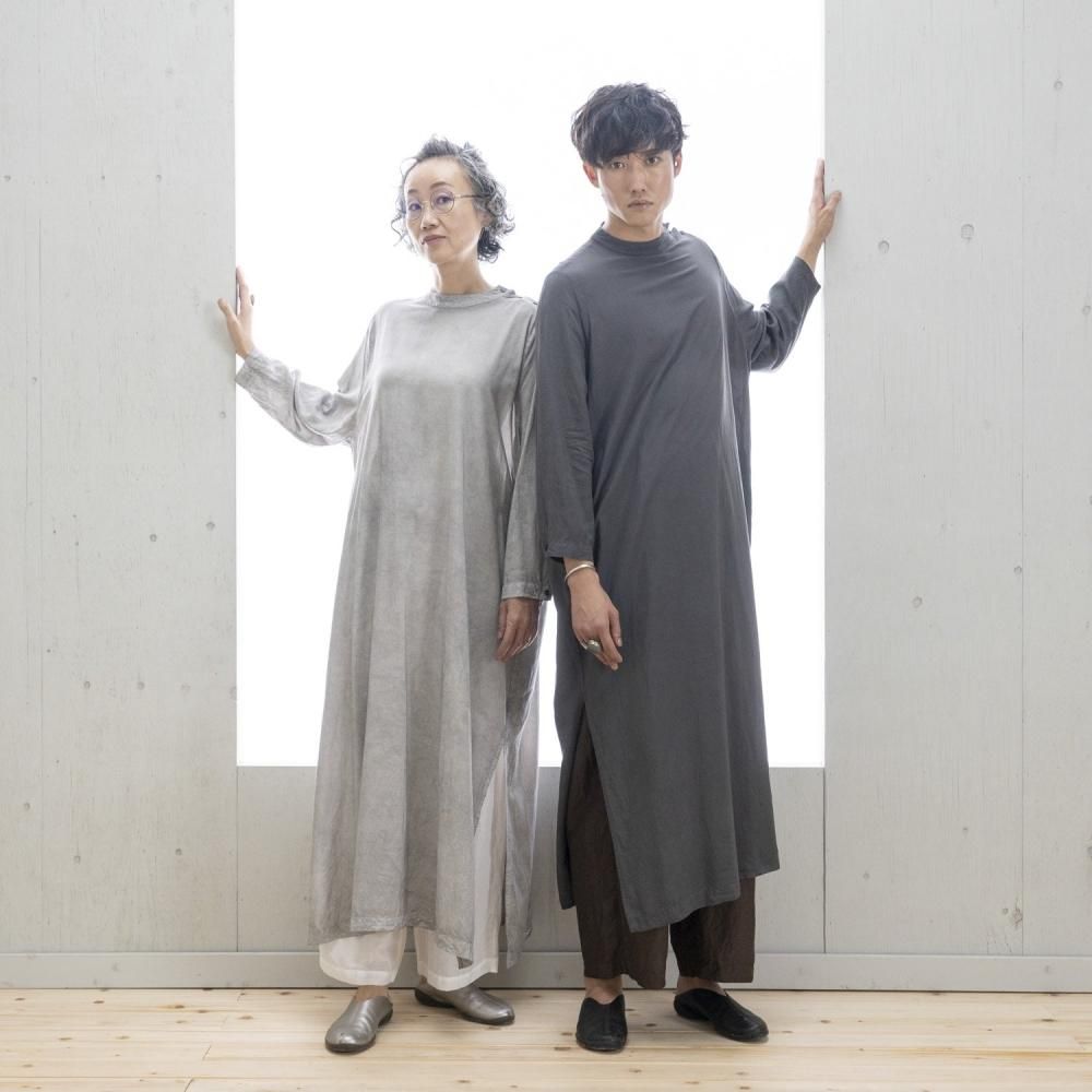 モックネックワンピース（GRAY/CHARCOAL） - 公式オンライン