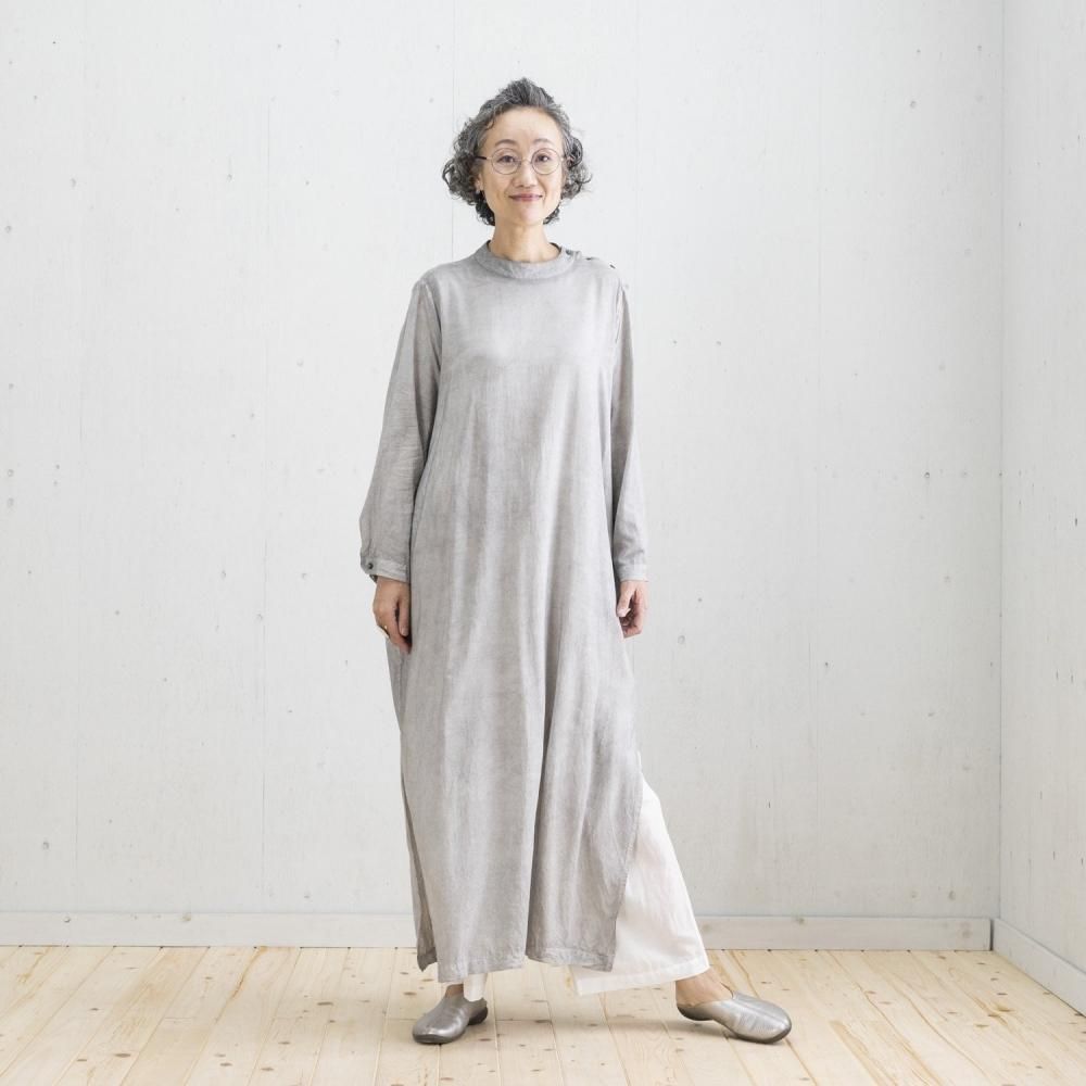 モックネックワンピース（GRAY/CHARCOAL） - 公式オンライン