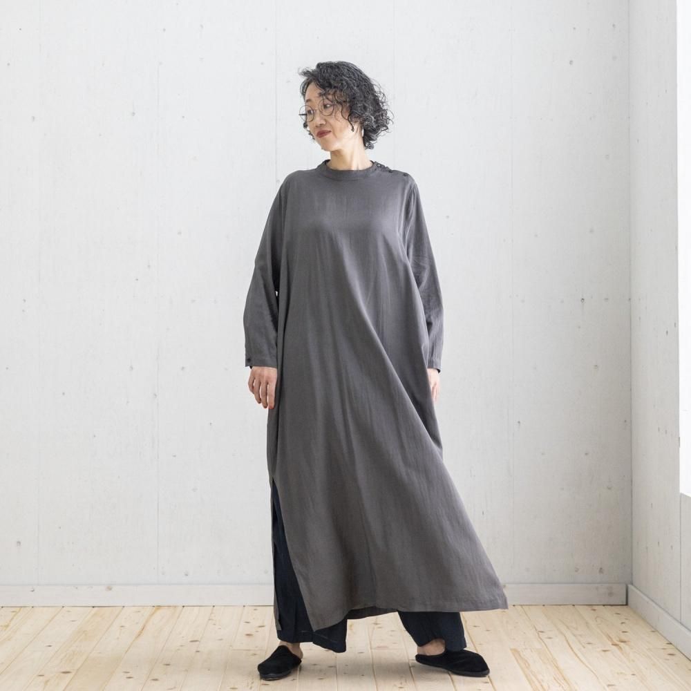 モックネックワンピース LE SOUK HOLIDAY ワンピース 2025年春夏「接触冷感」モック