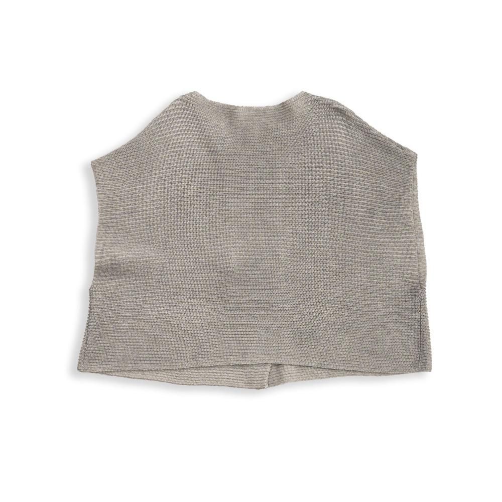 和紙ニットダブルベスト(GRAY/BLACK) - 公式オンラインストア